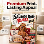 2027 Playful Dachshund Calendar