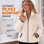 🔥 50 % RABATT 🧥 Lett Damejakke med Glidelås – Enkel Hverdagsstil & Praktiske Lommer