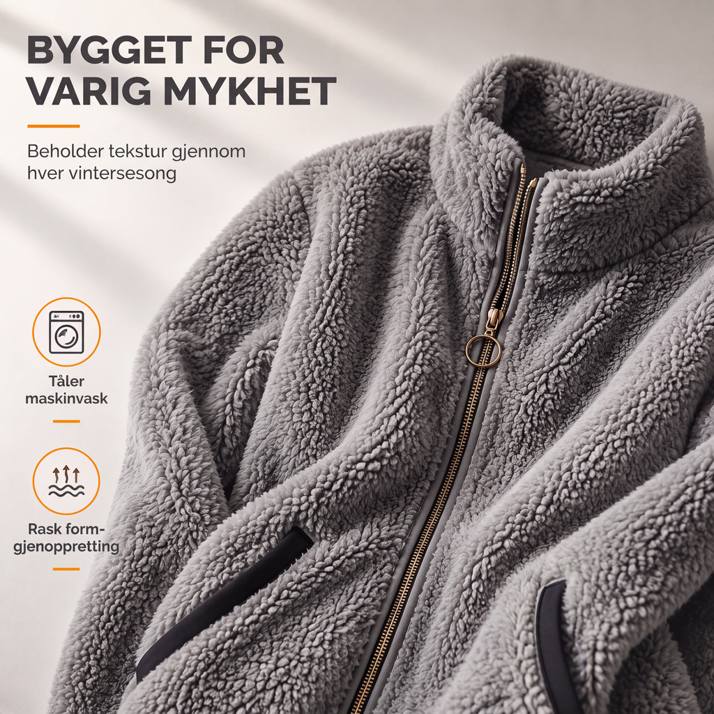 🔥 50 % RABATT 🧥 Lett Damejakke med Glidelås – Enkel Hverdagsstil & Praktiske Lommer