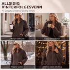 🔥 50 % RABATT 🧥 Lett Damejakke med Glidelås – Enkel Hverdagsstil & Praktiske Lommer