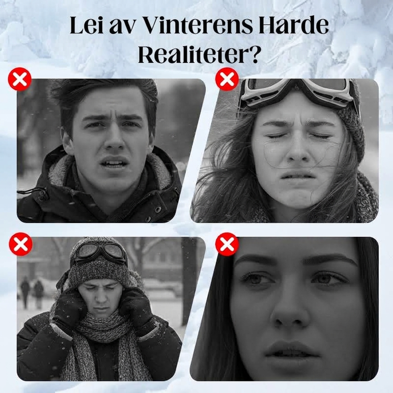 🔥 Spar 53% | ❄️ Varm Balaklava med Justerbar Snøring – Ansikts- og Halsbeskyttelse