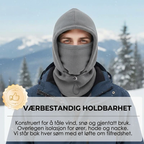 🔥 Spar 53% | ❄️ Varm Balaklava med Justerbar Snøring – Ansikts- og Halsbeskyttelse