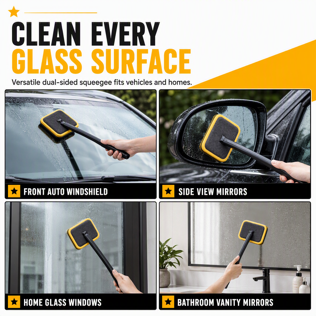 🚗 Windshield Cleaning Brush | 4 Kit Options