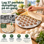 🔥 50% RABATT🥟 Lag 37 Dumplings På Sekunder – Praktisk Dumplingform for Familien