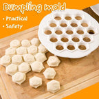 🔥 50% RABATT🥟 Lag 37 Dumplings På Sekunder – Praktisk Dumplingform for Familien