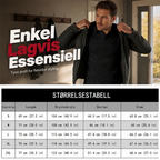 Teksturert langermet lett genser for menn