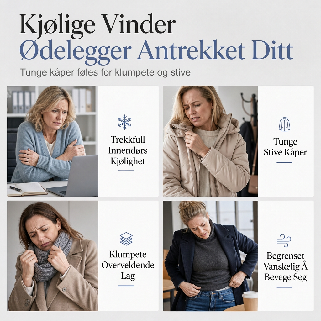 🔥 50% RABATT | Elegant strikket sjal med løs og flatterende passform