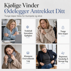🔥 50% RABATT | Elegant strikket sjal med løs og flatterende passform