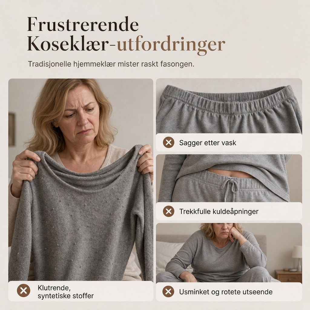 🔥 50% RABATT | Mykt strikket 2-delt sett med kardigan og vide bukser