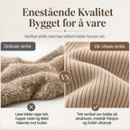 🔥 50% RABATT | Mykt strikket 2-delt sett med kardigan og vide bukser