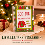 🎁 50% RABATT | Julebok for gavekort & minner – ta vare på julen år etter år