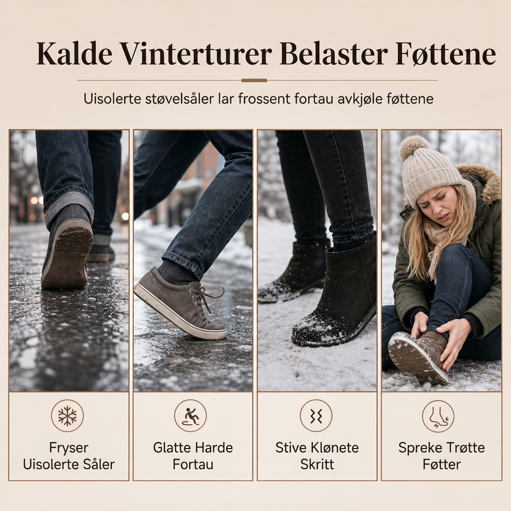 🔥 50% RABATT | Fleecefôrede vinterstøvler med blokkhæl – varme & elegante