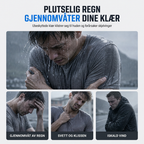 🔥 50% RABATT | Unisex softshelljakke med hette – vannavstøtende & pustende