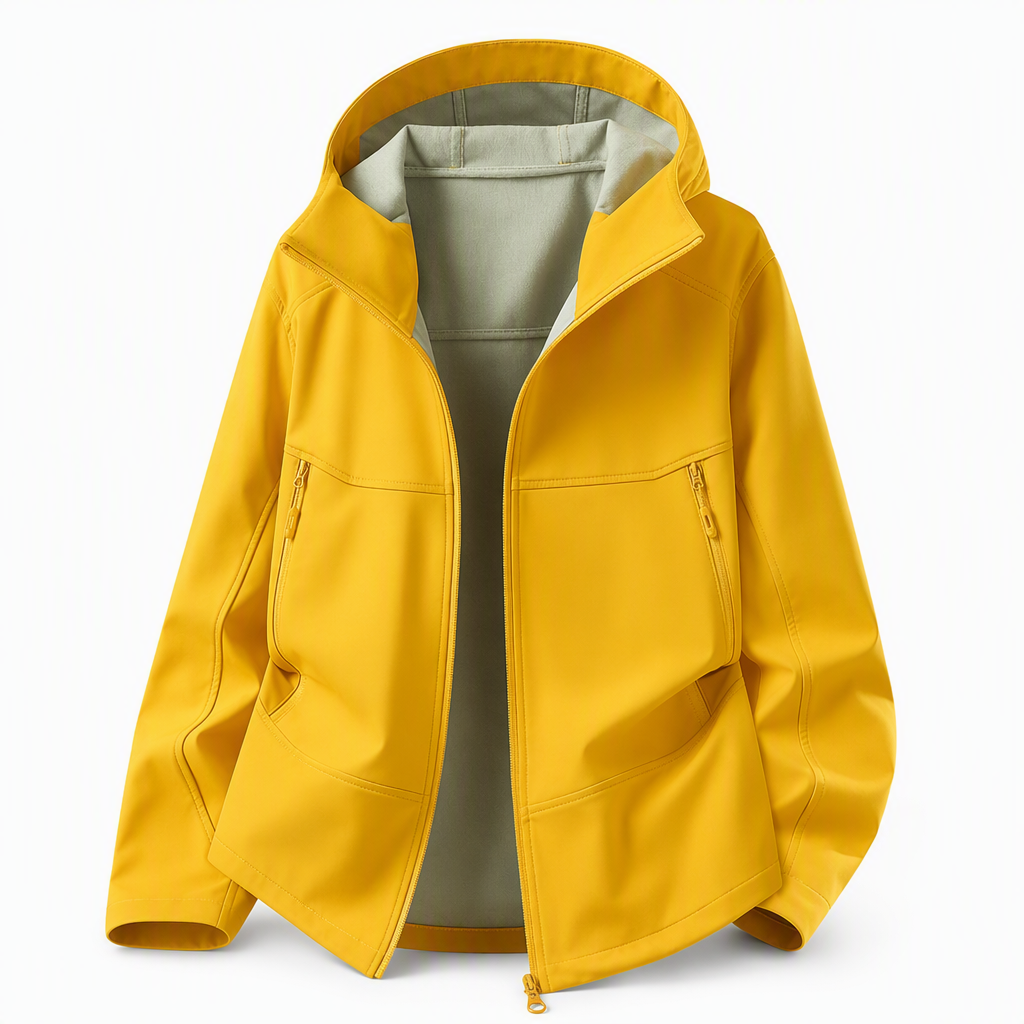 🔥 50% RABATT | Unisex softshelljakke med hette – vannavstøtende & pustende