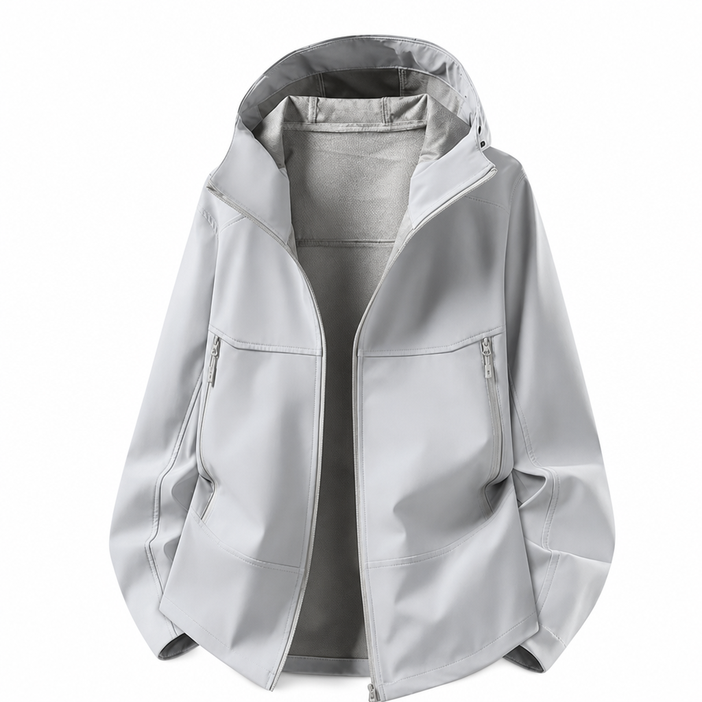 🔥 50% RABATT | Unisex softshelljakke med hette – vannavstøtende & pustende