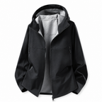 🔥 50% RABATT | Unisex softshelljakke med hette – vannavstøtende & pustende