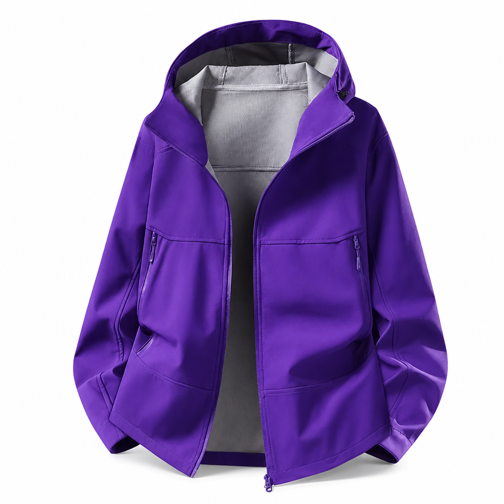 🔥 50% RABATT | Unisex softshelljakke med hette – vannavstøtende & pustende