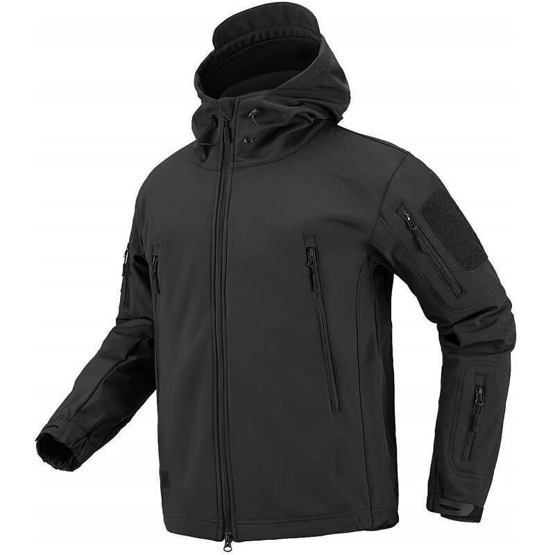 🔥 50% RABATT | Taktisk softshelljakke med fleecefôr – vindtett & vannavvisende