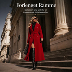 🔥 50% RABATT | Elegant lang trenchcoat med belte – dobbeltspent & tidløs