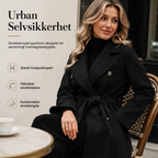 🔥 50% RABATT | Elegant lang trenchcoat med belte – dobbeltspent & tidløs