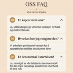 Dobbeltknapp hettefrakk i ull til dame