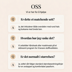 🖤 50% RABATT | Avslappet 2-delt damesett – rund hals & mønstrede bukser med vide ben
