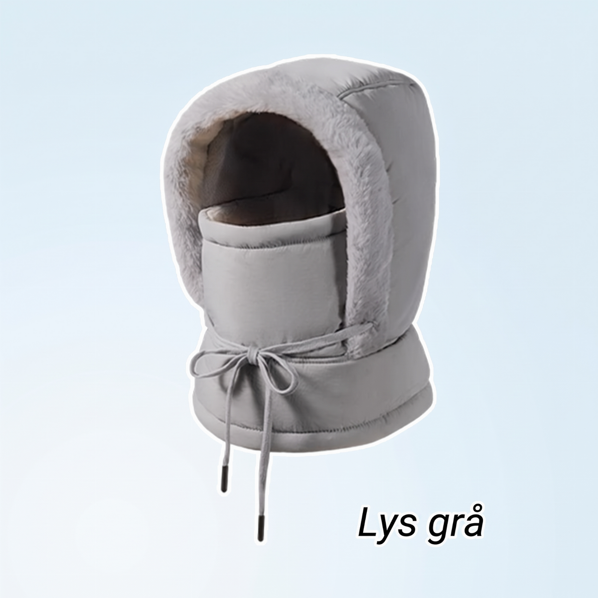 ❄️ 50% RABATT | 3-i-1 varmfôret vinterbalaklava – hette, ansiktsdeksel & halsvarmer