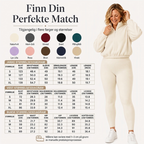 🔥 50% RABATT | 3-delt damesett – half-zip genser, topp & leggings