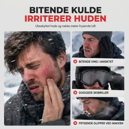 ❄️ 50% RABATT | Varm fleece-balaklava – vindtett ansiktsmaske med justerbar passform