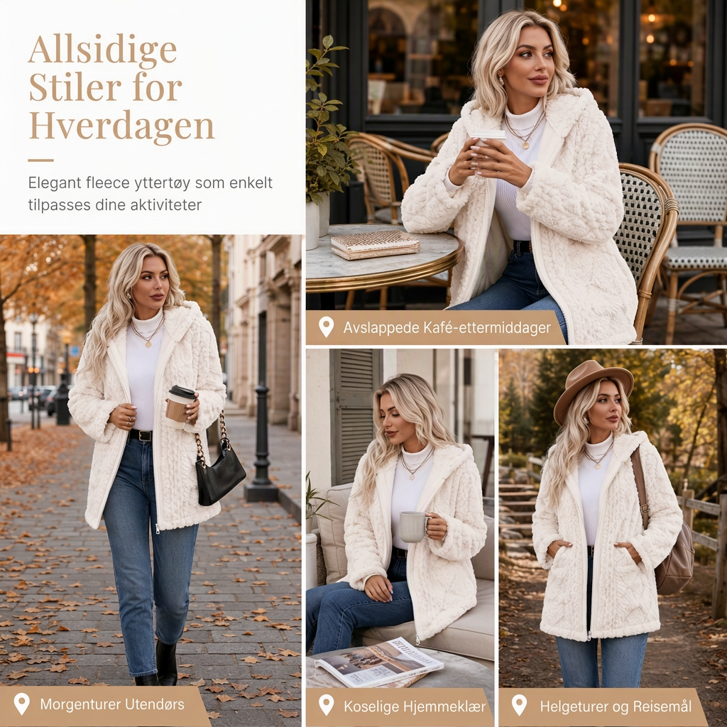 Plysjjakke ekstra produktbilde
