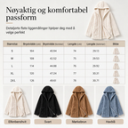 🔥 50% RABATT 🔥 Uformell Kosedress for Kvinner – Ensfarget Design & Myk Pels – Komfortabel, Varm & Allsidig for Høst & Vinter 🧸✨