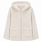 🔥 50% RABATT 🔥 Uformell Kosedress for Kvinner – Ensfarget Design & Myk Pels – Komfortabel, Varm & Allsidig for Høst & Vinter 🧸✨