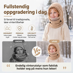🔥 50% RABATT 🔥 Vindtett & Isolerende Sykkelbalaklava for Barn – Varm, Pustende & Komfortabel for Vinteren 🚴❄️