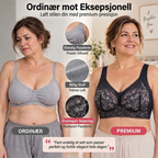 🌟💟 En sømløst, mønstret blonder-BH med støtte, spesiellt designet for kvinner