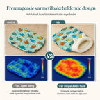 🐾 50% RABATT | Varm kjæledyrhule med myk plysj – sovepose for katt & liten hund