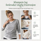 🍂 50% RABATT – Lagdelt Strikkegenser for Kvinner | V-hals, Ribbestrikk & Elegant Lag-på-lag-look