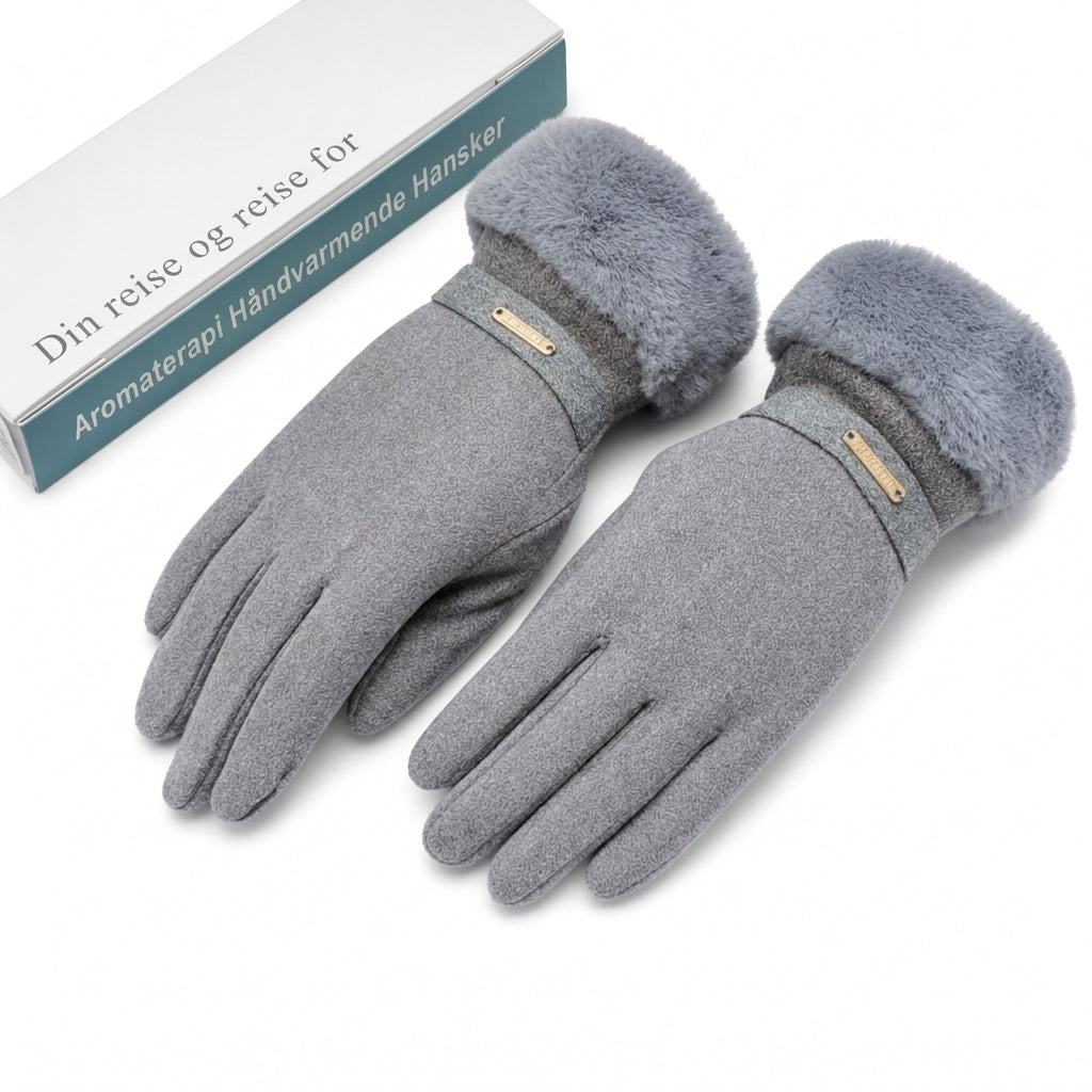 🔥🧤 50% RABATT – Varme Vinterhansker med Touchskjerm for Damer | Vindtette Hansker for Sykling og Kjøring