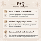 ❄️ 50% RABATT – Varmt strikket lue- og skjerfsett for kvinner | Myk heldekkende vinterbeskyttelse