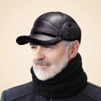 🧢 50 % RABATT 🐑 Herre vintercaps med øreklaffer – varm fleecefôret caps med vindtett design