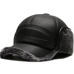🧢 50 % RABATT 🐑 Herre vintercaps med øreklaffer – varm fleecefôret caps med vindtett design