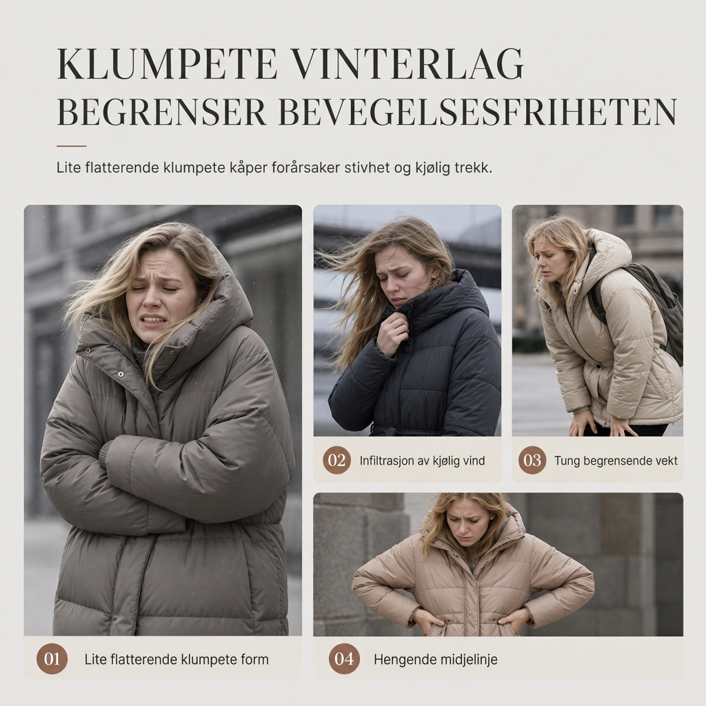 Høy krage og hette