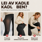 🔥 50 % RABATT ❄️ Termiske leggings med høy midje for kvinner – varmende, formende & elastiske