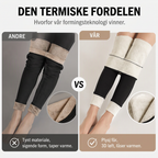 🔥 50 % RABATT ❄️ Termiske leggings med høy midje for kvinner – varmende, formende & elastiske