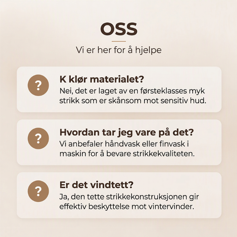 🧣 50 % RABATT ❄️ 2-i-1 strikket hette og skjerf for kvinner – varm, myk & vindtett vinterstil
